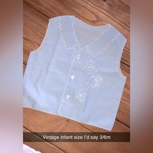 Vintage Infant thin top. 3/6m IMO EUC